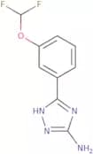 3-[3-(Difluoromethoxy)phenyl]-1H-1,2,4-triazol-5-amine
