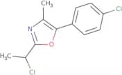 2-(1-Chloroethyl)-5-(4-chlorophenyl)-4-methyl-1,3-oxazole