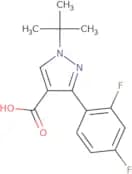 1-tert-Butyl-3-(2,4-difluorophenyl)-1H-pyrazole-4-carboxylic acid