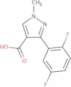 3-(2,5-Difluorophenyl)-1-methyl-1H-pyrazole-4-carboxylic acid