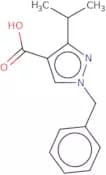 1-Benzyl-3-(propan-2-yl)-1H-pyrazole-4-carboxylic acid