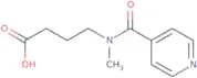 4-[N-Methyl-1-(pyridin-4-yl)formamido]butanoic acid