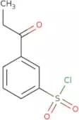 3-Propanoylbenzene-1-sulfonyl chloride