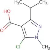 5-Chloro-1-methyl-3-(propan-2-yl)-1H-pyrazole-4-carboxylic acid