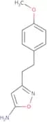 3-[2-(4-Methoxyphenyl)ethyl]-1,2-oxazol-5-amine
