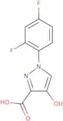 1-(2,4-Difluorophenyl)-4-hydroxy-1H-pyrazole-3-carboxylic acid