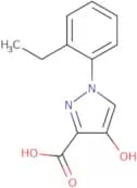 1-(2-Ethylphenyl)-4-hydroxy-1H-pyrazole-3-carboxylic acid