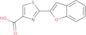 2-(1-Benzofuran-2-yl)-1,3-thiazole-4-carboxylic acid