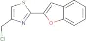 2-(1-Benzofuran-2-yl)-4-(chloromethyl)-1,3-thiazole