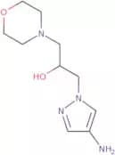 1-(4-Amino-1H-pyrazol-1-yl)-3-(morpholin-4-yl)propan-2-ol