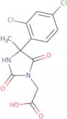2-[4-(2,4-Dichlorophenyl)-4-methyl-2,5-dioxoimidazolidin-1-yl]acetic acid