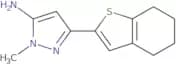 1-Methyl-3-(4,5,6,7-tetrahydro-1-benzothiophen-2-yl)-1H-pyrazol-5-amine