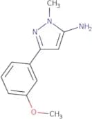 3-(3-Methoxyphenyl)-1-methyl-1H-pyrazol-5-amine