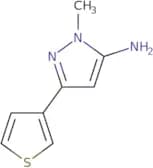 1-Methyl-3-(thiophen-3-yl)-1H-pyrazol-5-amine