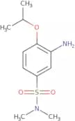 3-Amino-N,N-dimethyl-4-(propan-2-yloxy)benzene-1-sulfonamide