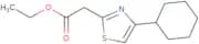 Ethyl 2-(4-cyclohexyl-1,3-thiazol-2-yl)acetate