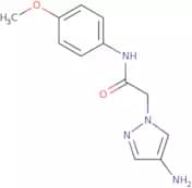 2-(4-Amino-1H-pyrazol-1-yl)-N-(4-methoxyphenyl)acetamide