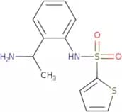 N-[2-(1-Aminoethyl)phenyl]thiophene-2-sulfonamide