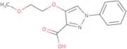 4-(2-Methoxyethoxy)-1-phenyl-1H-pyrazole-3-carboxylic acid
