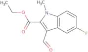 Ethyl 5-fluoro-3-formyl-1-methyl-1H-indole-2-carboxylate