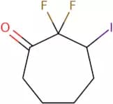 2,2-Difluoro-3-iodocycloheptan-1-one