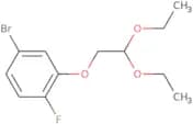 4-Bromo-2-(2,2-diethoxyethoxy)-1-fluorobenzene