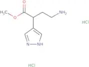 Methyl 4-amino-2-(1H-pyrazol-4-yl)butanoate dihydrochloride