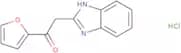 2-(1H-1,3-Benzodiazol-2-yl)-1-(furan-2-yl)ethan-1-one hydrochloride