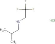 (2-Methylpropyl)(2,2,2-trifluoroethyl)amine hydrochloride