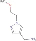 [1-(2-Methoxyethyl)-1H-pyrazol-4-yl]methanamine
