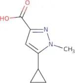 5-Cyclopropyl-1-methyl-pyrazole-3-carboxylic acid