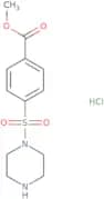 Methyl 4-(piperazin-1-ylsulfonyl)benzoate hydrochloride