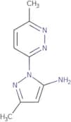 3-Methyl-1-(6-methylpyridazin-3-yl)-1H-pyrazol-5-amine