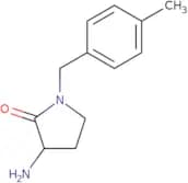 3-Amino-1-[(4-methylphenyl)methyl]pyrrolidin-2-one