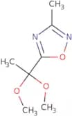 5-(1,1-Dimethoxyethyl)-3-methyl-1,2,4-oxadiazole
