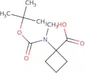 1-{[(tert-butoxy)carbonyl](methyl)amino}cyclobutane-1-carboxylic acid