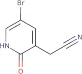 2-(5-Bromo-2-hydroxypyridin-3-yl)acetonitrile