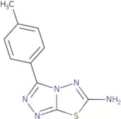 3-(p-Tolyl)-[1,2,4]triazolo[3,4-b][1,3,4]thiadiazol-6-amine