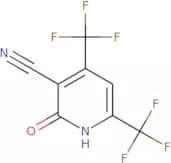 2-Oxo-4,6-bis(trifluoromethyl)-1,2-dihydropyridine-3-carbonitrile