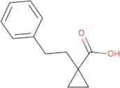 1-(2-Phenylethyl)cyclopropane-1-carboxylic acid