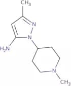 5-Methyl-2-(1-methyl-piperidin-4-yl)-2H-pyrazol-3-ylamine