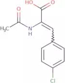 (2Z)-2-(Acetylamino)-3-(4-chlorophenyl)acrylic acid