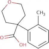 4-(2-Methylphenyl)oxane-4-carboxylic acid