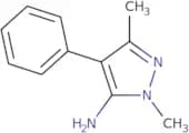 2,5-Dimethyl-4-phenylpyrazol-3-amine