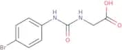 2-{[(4-Bromophenyl)carbamoyl]amino}acetic acid