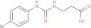 3-{[(4-Bromophenyl)carbamoyl]amino}propanoic acid