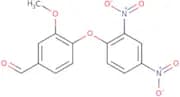 4-(2,4-Dinitrophenoxy)-3-methoxybenzaldehyde