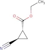Ethyl trans-2-cyanocyclopropane-1-carboxylate