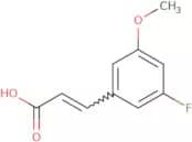 3-(3-fluoro-5-methoxyphenyl)prop-2-enoic Acid
