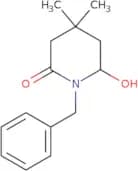 1-Benzyl-6-hydroxy-4,4-dimethylpiperidin-2-one